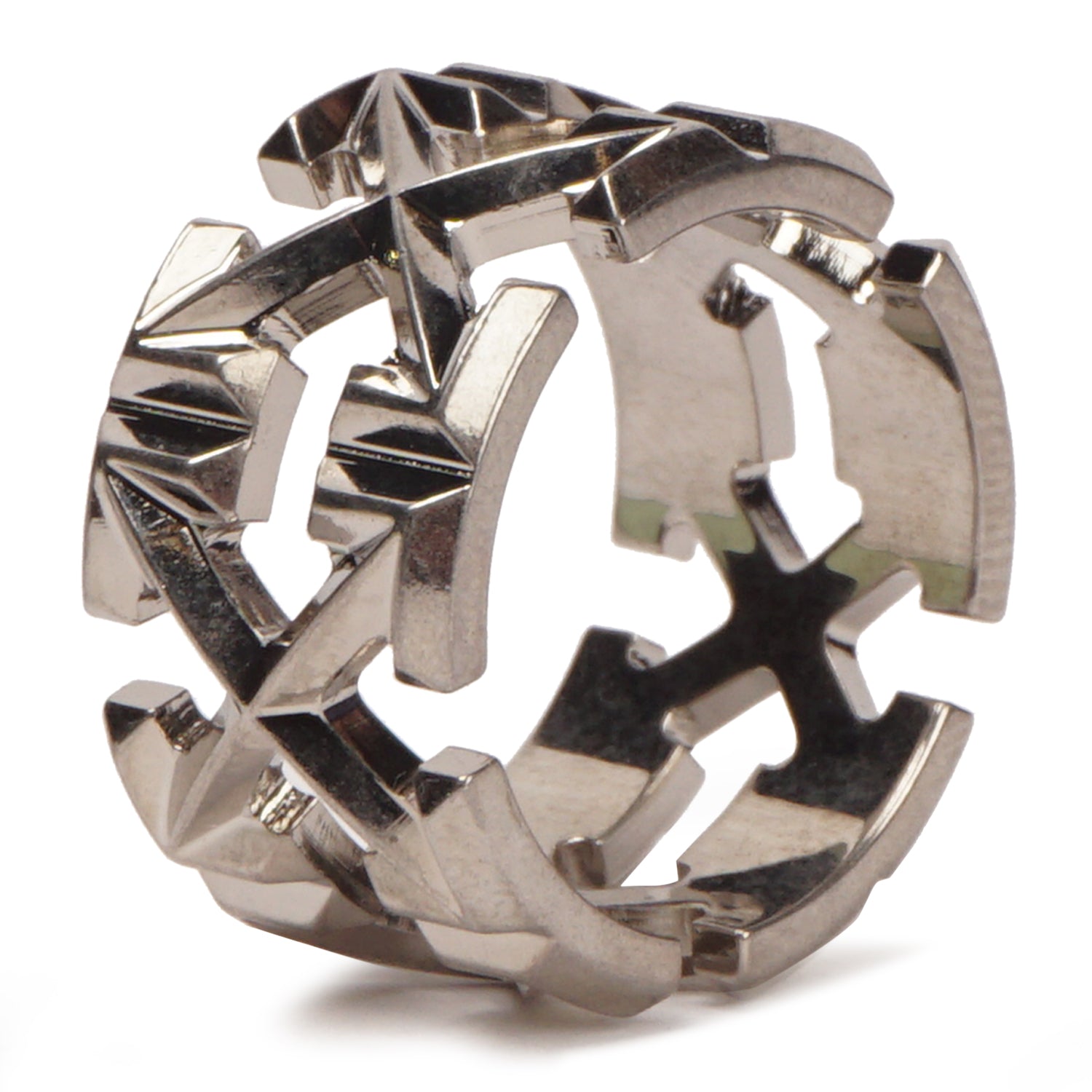 Multi Arrows Ring in silver | Off-White™ Official MY